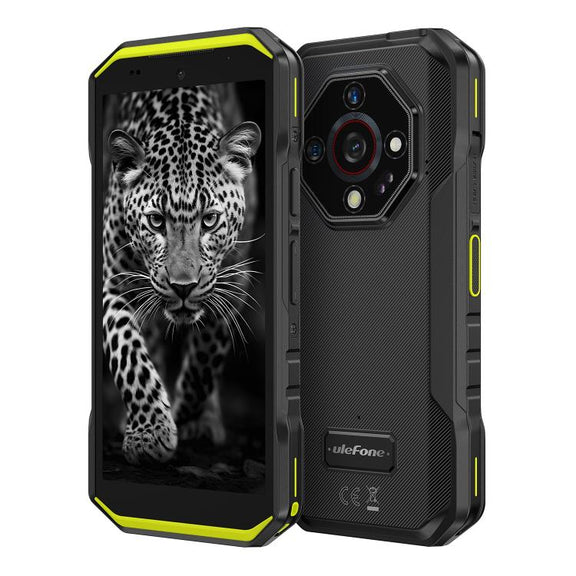 Ulefone Armor X32 Rugged Phone, 6GB+128GB, Night Vision, 5.65 inch Android 14 MediaTek Helio G91 Octa Core, Network: 4G, NFC, OTG (Lightsome Green)