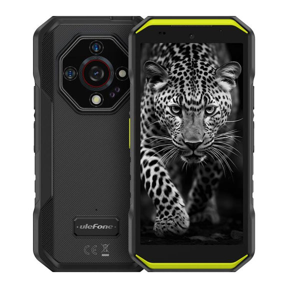 Ulefone Armor X32 Rugged Phone, 6GB+128GB, Night Vision, 5.65 inch Android 14 MediaTek Helio G91 Octa Core, Network: 4G, NFC, OTG (Lightsome Green)