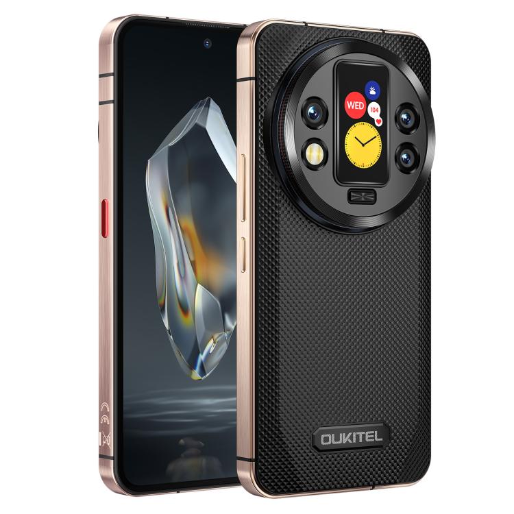 Oukitel WP200 Pro 5G Rugged Phone, 24GB+1TB, Screen Fingerprint, 6.7 inch Android 15.0 MTK Dimensity 8200 Octa-Core, NFC, OTG, Network: 5G (Black)