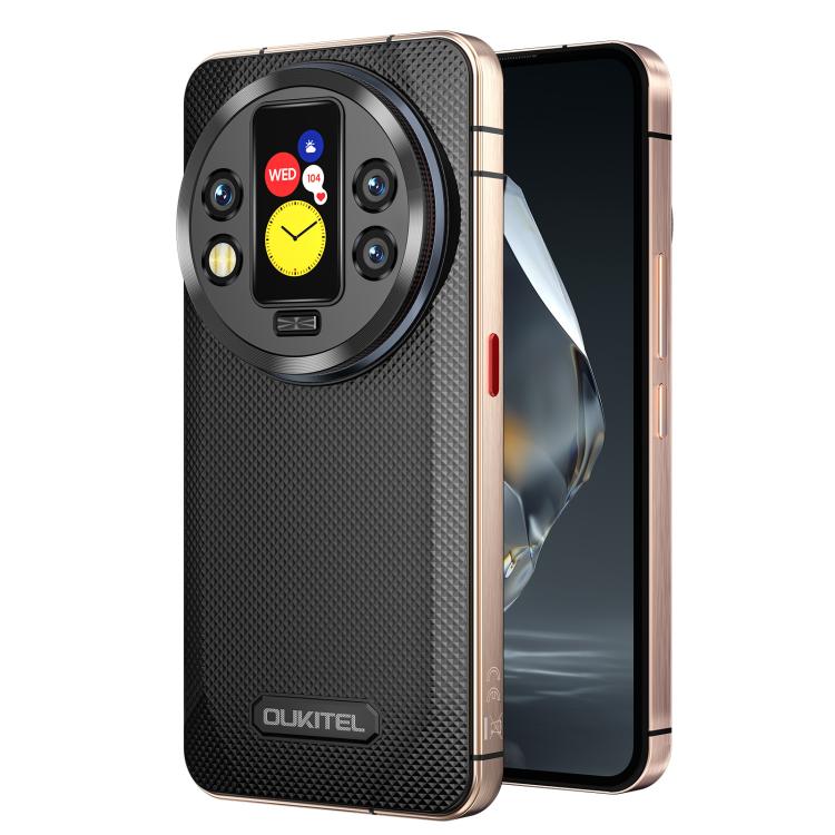 Oukitel WP200 Pro 5G Rugged Phone, 24GB+1TB, Screen Fingerprint, 6.7 inch Android 15.0 MTK Dimensity 8200 Octa-Core, NFC, OTG, Network: 5G (Black)