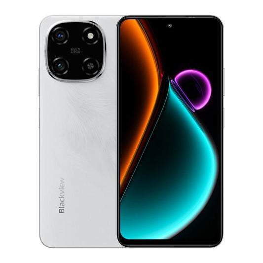 Blackview COLOR 6, 8GB+128GB, Fingerprint & Face Identification, 6.67 inch Android 15 MediaTek Helio G81 Octa Core, Network: 4G (Snowy White) - free shipping - PMC Jewellery - Order now!
