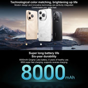 Honor Power, 12GB+256GB, Screen Fingerprint, 6.78 inch MagicOS 9.0 Snapdragon 7 Gen 3 Octa Core, Network: 5G, NFC, OTG (Black)