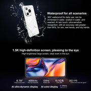 Honor Power, 12GB+256GB, Screen Fingerprint, 6.78 inch MagicOS 9.0 Snapdragon 7 Gen 3 Octa Core, Network: 5G, NFC, OTG (Gold)