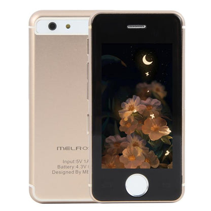 MELROSE S9, 512MB+8GB, 2.45 inch Android 5.1 MTK6580 Quad Core, Bluetooth, WiFi, Network: 3G (Black Gold) - free shipping - PMC Jewellery - Order now!