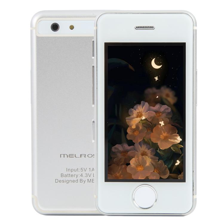 MELROSE S9, 512MB+8GB, 2.45 inch Android 5.1 MTK6580 Quad Core, Bluetooth, WiFi, Network: 3G (White) - free shipping - PMC Jewellery - Order now!