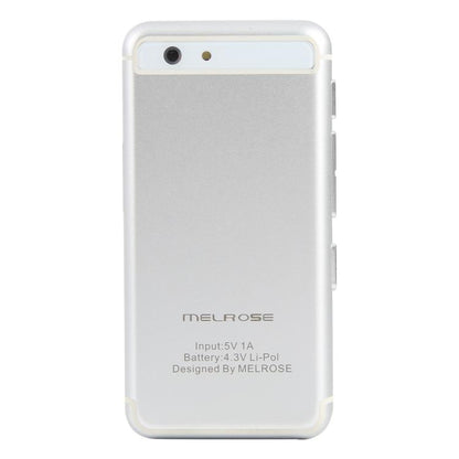 MELROSE S9, 512MB+8GB, 2.45 inch Android 5.1 MTK6580 Quad Core, Bluetooth, WiFi, Network: 3G (White) - free shipping - PMC Jewellery - Order now!