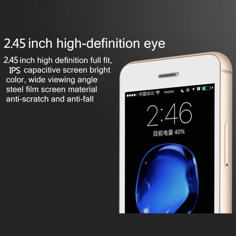 MELROSE S9, 512MB+8GB, 2.45 inch Android 5.1 MTK6580 Quad Core, Bluetooth, WiFi, Network: 3G (Gold) - free shipping - PMc TechLife - Order now!