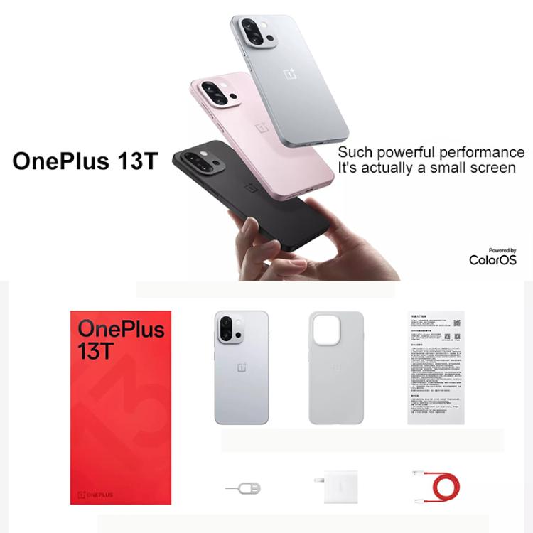 OnePlus 13T, 12GB+256GB, Screen Fingerprint Identification, 6.32 inch ColorOS 15.0 Snapdragon 8 Elite Octa Core, NFC, Network: 5G (Pink) - free shipping - PMc TechLife - Order now!