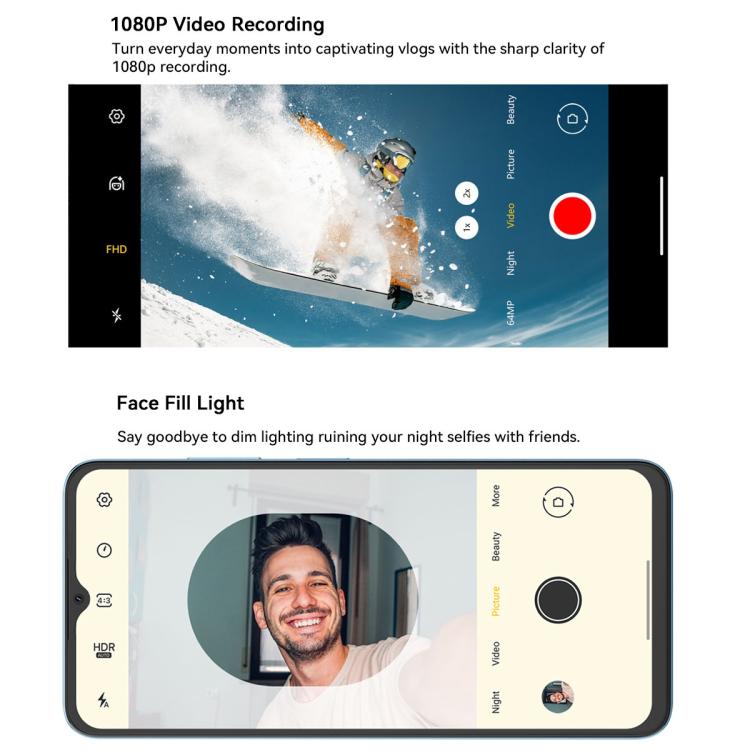 Blackview Oscal FLAT 2C, 2GB+64GB, 6.56 inch Android 14 Unisoc SC9863A T603 Octa Core, Network: 4G (Black) - free shipping - PMC TechLife - Order now!