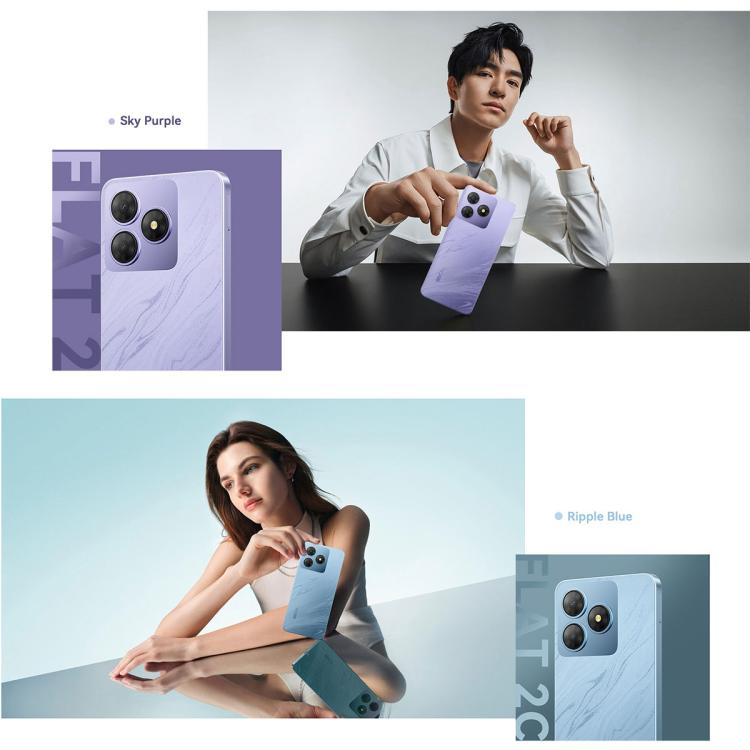 Blackview Oscal FLAT 2C, 2GB+64GB, 6.56 inch Android 14 Unisoc SC9863A T603 Octa Core, Network: 4G (Black) - free shipping - PMC TechLife - Order now!