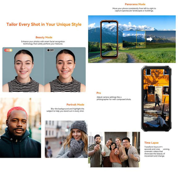 Blackview Oscal Marine 2, 4GB+64GB, 6.56 inch Android 15 Unisoc UMS9230E T615 Octa Core, Network: 4G, OTG, NFC (Black)