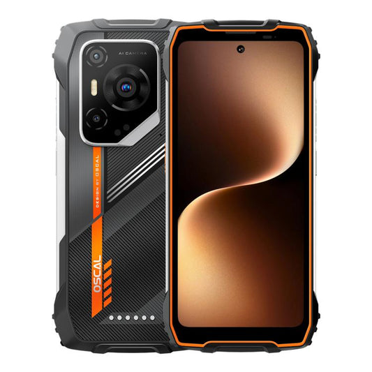 Blackview Oscal Pilot 3 5G Rugged Phone, 12GB+256GB, Night Vision Camera, 6.78 inch Android 15 MediaTek Dimensity 6300 Octa Core, Network: 5G, OTG, NFC (Orange) - free shipping - PMC Jewellery - Order now!