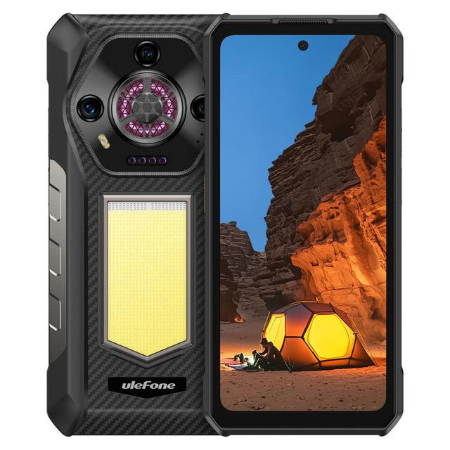 Ulefone Armor 30, 12GB+512GB, Night Vision, IP68/IP69K Rugged Phone, 6.95 inch Android 15 MediaTek Helio G100 Octa Core, Network: 4G, NFC, OTG (Black)