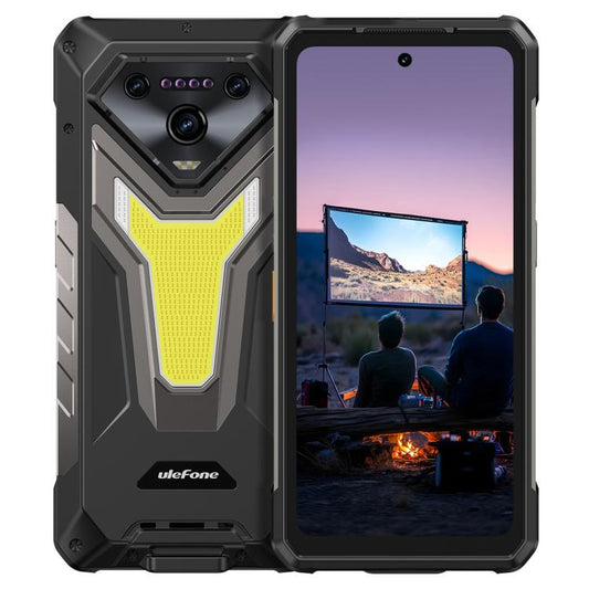 Ulefone Armor 34 Pro Projector, 16GB+512GB, Night Vision, IP68/IP69K Rugged Phone, 6.95 inch Android 15 MediaTek Dimensity 7300 Octa Core, Network: 5G, NFC, OTG (Black) - free shipping - PMC Jewellery - Order now!