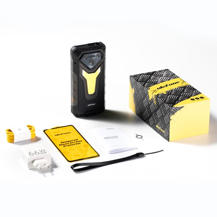 Ulefone Armor 34 Pro Projector, 16GB+512GB, Night Vision, IP68/IP69K Rugged Phone, 6.95 inch Android 15 MediaTek Dimensity 7300 Octa Core, Network: 5G, NFC, OTG (Black) - free shipping - PMC Jewellery - Order now!