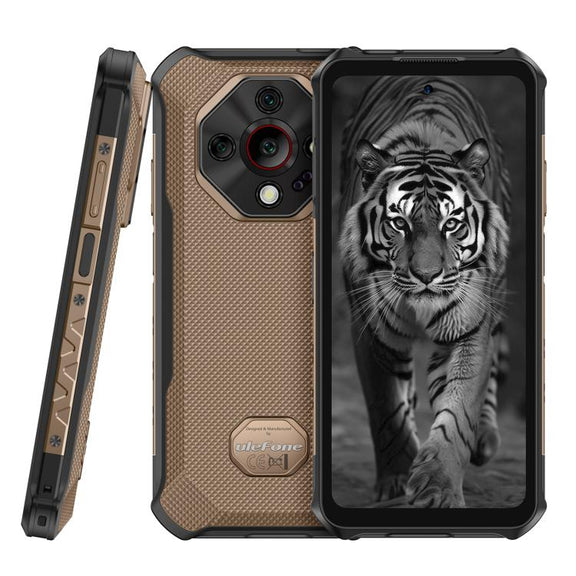 Ulefone Armor X16, 6GB+128GB, Night Vision, IP68/IP69K Rugged Phone, 6.56 inch Android 15 MediaTek Helio G91 Octa Core, Network: 4G, NFC, OTG (Sand Dune)