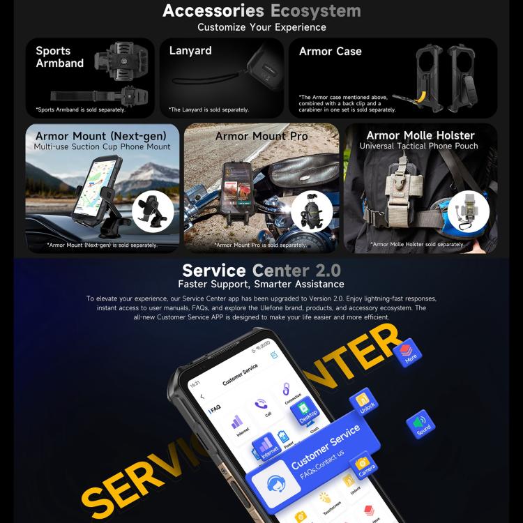 Ulefone Armor X16, 6GB+128GB, Night Vision, IP68/IP69K Rugged Phone, 6.56 inch Android 15 MediaTek Helio G91 Octa Core, Network: 4G, NFC, OTG (Sand Dune)