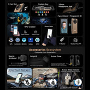 Ulefone Armor X16 Pro, 8GB+256GB, Night Vision, IP68/IP69K Rugged Phone, 6.56 inch Android 15 MediaTek Dimensity 6300 Octa Core, Network: 5G, NFC, OTG (Sand Dune)