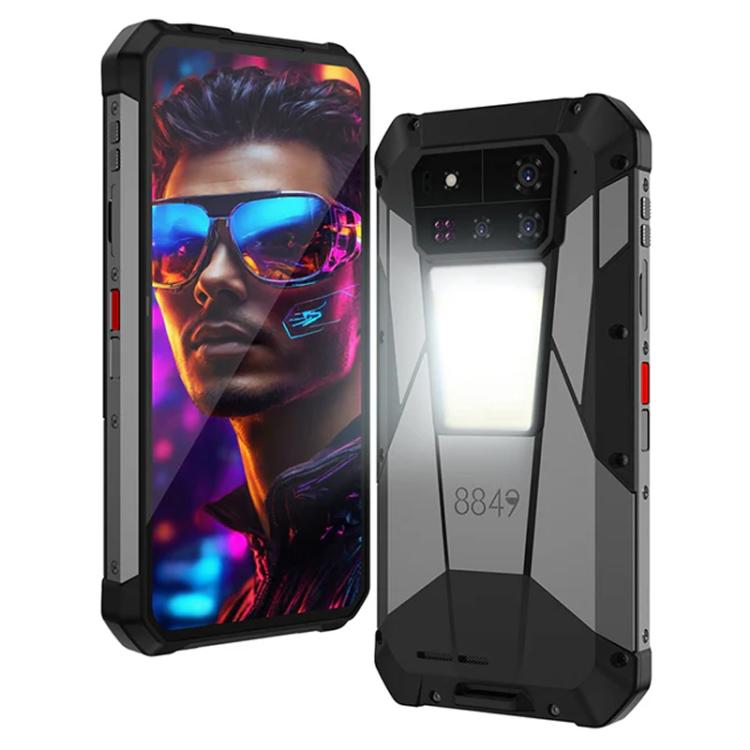 Unihertz Tank 4 Pro Projector Rugged Phone, 18GB+1TB, Night Vision, 6.73 inch Android 14 Dimensity 8300 Octa Core, Network: 5G, NFC (Black) - free shipping - PMC Jewellery - Order now!