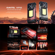 Oukitel WP56 Rugged Phone, 12GB+512GB, 108MP Camera, Fingerprint Identification, 6.8 inch Android 15 MTK Dimensity 7050 Octa Core, NFC, OTG, Network: 5G (Red)