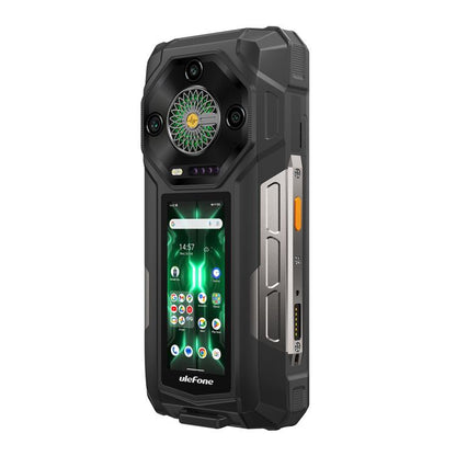 Ulefone Armor 33 Pro Rugged Phone, 16GB+512GB, Night Vision, 6.95 inch + 3.4 inch Dual Screen Android 14 MediaTek Dimensity 7300X Octa Core, Network: 5G, OTG, NFC (Black) - free shipping - PMC Jewellery - Order now!