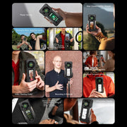 Ulefone Armor 33 Pro Rugged Phone, 16GB+512GB, Night Vision, 6.95 inch + 3.4 inch Dual Screen Android 14 MediaTek Dimensity 7300X Octa Core, Network: 5G, OTG, NFC (Black)