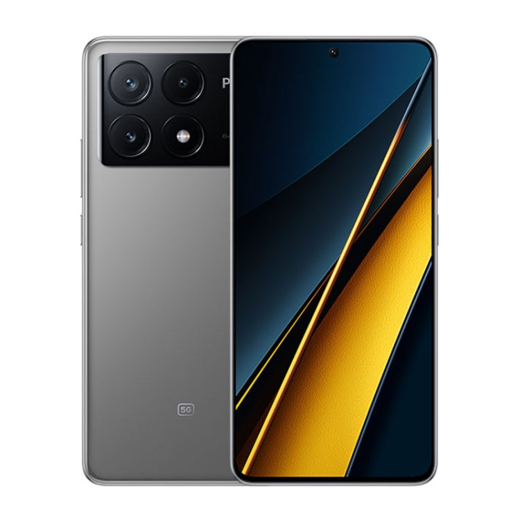Xiaomi POCO X6 Pro Global, 12GB+512GB, In-screen Fingerprint, 6.67 inch Xiaomi HyperOS MediaTek Dimensity 8300-Ultra Octa Core 3.35GHz, NFC, Network: 5G (Grey) - free shipping - PMC Jewellery - Order now!