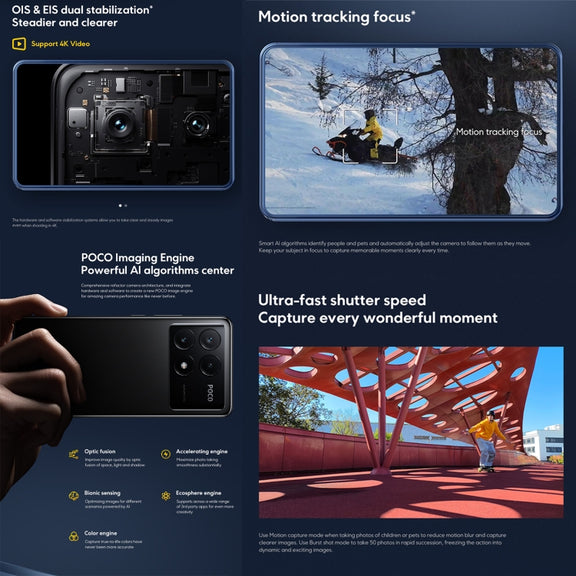 Xiaomi POCO X6 Pro Global, 12GB+512GB, In-screen Fingerprint, 6.67 inch Xiaomi HyperOS MediaTek Dimensity 8300-Ultra Octa Core 3.35GHz, NFC, Network: 5G (Grey)