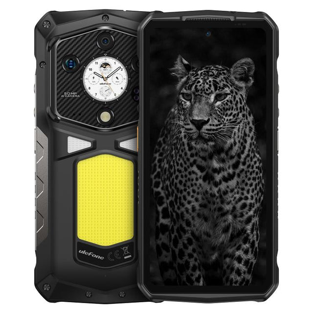 Ulefone Armor 29 Ultra Rugged Phone, 16GB+1TB, Night Vision, 6.67 inch + 1.04 inch Android 15 MediaTek Dimensity 9300+ Octa Core, Network: 5G, Versatile LED Light, Warning Light (Black)