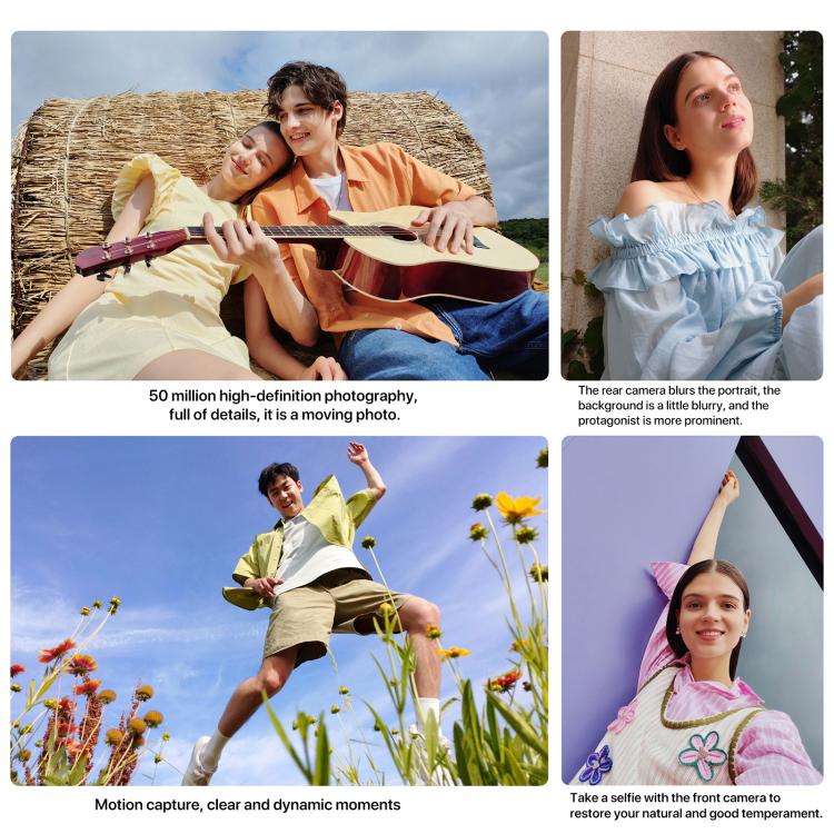 HUAWEI Enjoy 70X Vitality Edition, 8GB+256GB, Screen Fingerprint Identification, 6.78 inch HarmonyOS 4.2 Octa Core, OTG, Not Support Google Play (Black) - free shipping - PMc TechLife - Order now!