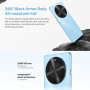HUAWEI Enjoy 70X Vitality Edition, 8GB+512GB, Screen Fingerprint Identification, 6.78 inch HarmonyOS 4.2 Octa Core, OTG, Not Support Google Play (Blue)