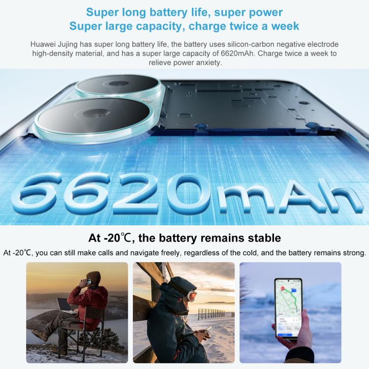 HUAWEI Enjoy 80, 8GB+512GB, Side Fingerprint, 6.67 inch HarmonyOS 4.0, OTG, Not Support Google Play (Black) - free shipping - PMc TechLife - Order now!