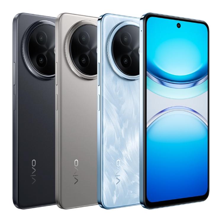 vivo Y300i, 8GB+128GB, Face ID / Side Fingerprint, 6.68 inch Android 15 OriginOS 5 Snapdragon 4 Gen 2 Octa Core, OTG, NFC, Network: 5G (Black)