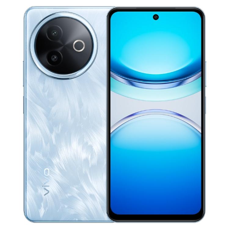 vivo Y300i, 8GB+256GB, Face ID / Side Fingerprint, 6.68 inch Android 15 OriginOS 5 Snapdragon 4 Gen 2 Octa Core, OTG, NFC, Network: 5G (Blue) - free shipping - PMc TechLife - Order now!