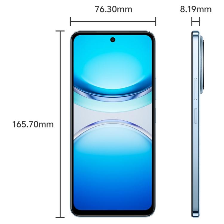 vivo Y300i, 12GB+256GB, Face ID / Side Fingerprint, 6.68 inch Android 15 OriginOS 5 Snapdragon 4 Gen 2 Octa Core, OTG, NFC, Network: 5G (Blue) - free shipping - PMc TechLife - Order now!
