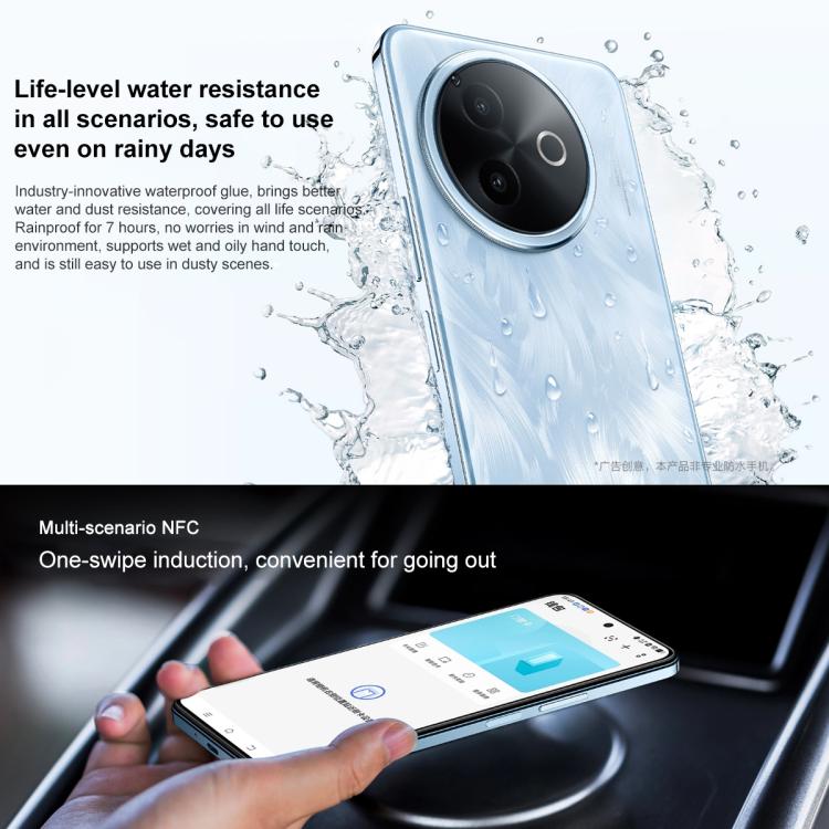 vivo Y300i, 12GB+256GB, Face ID / Side Fingerprint, 6.68 inch Android 15 OriginOS 5 Snapdragon 4 Gen 2 Octa Core, OTG, NFC, Network: 5G (Black) - free shipping - PMc TechLife - Order now!