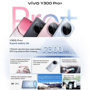 vivo Y300 Pro+, 12GB+256GB, Face ID / Screen Fingerprint, 6.77 inch Android 15 OriginOS 5 Snapdragon 7s Gen 3 Octa Core, OTG, NFC, Network: 5G (Silver)