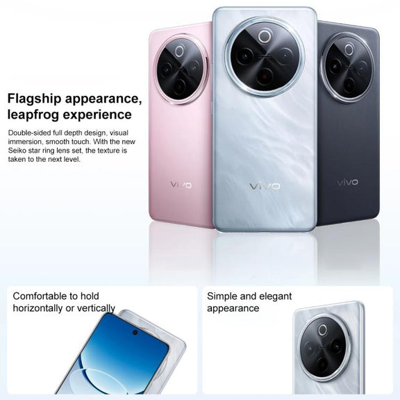 vivo Y300 Pro+, 12GB+256GB, Face ID / Screen Fingerprint, 6.77 inch Android 15 OriginOS 5 Snapdragon 7s Gen 3 Octa Core, OTG, NFC, Network: 5G (Silver)