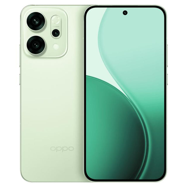 OPPO Reno14 AI Phone, 12GB+256GB, Screen Fingerprint, 6.59 inch ColorOS 15.0 Dimensity 8350 Octa Core, NFC, OTG, Network: 5G (Green)