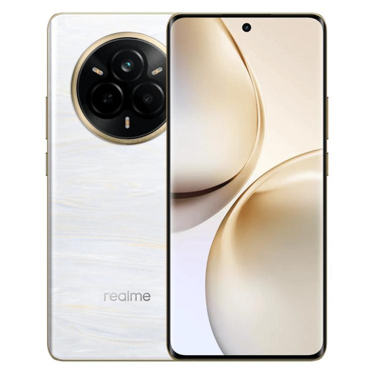 Realme 14 Pro, 16GB+512GB, Screen Fingerprint Identification, 6.77 inch Realme UI 6.0 Dimensity 7300 Octa Core, NFC, Network: 5G (White) - free shipping - PMC Jewellery - Order now!