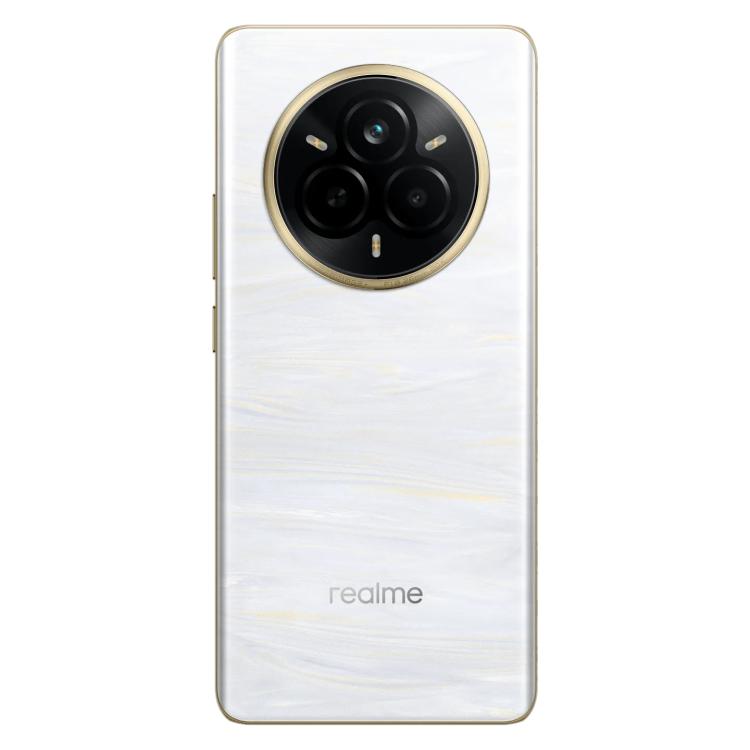 Realme 14 Pro, 16GB+512GB, Screen Fingerprint Identification, 6.77 inch Realme UI 6.0 Dimensity 7300 Octa Core, NFC, Network: 5G (White)