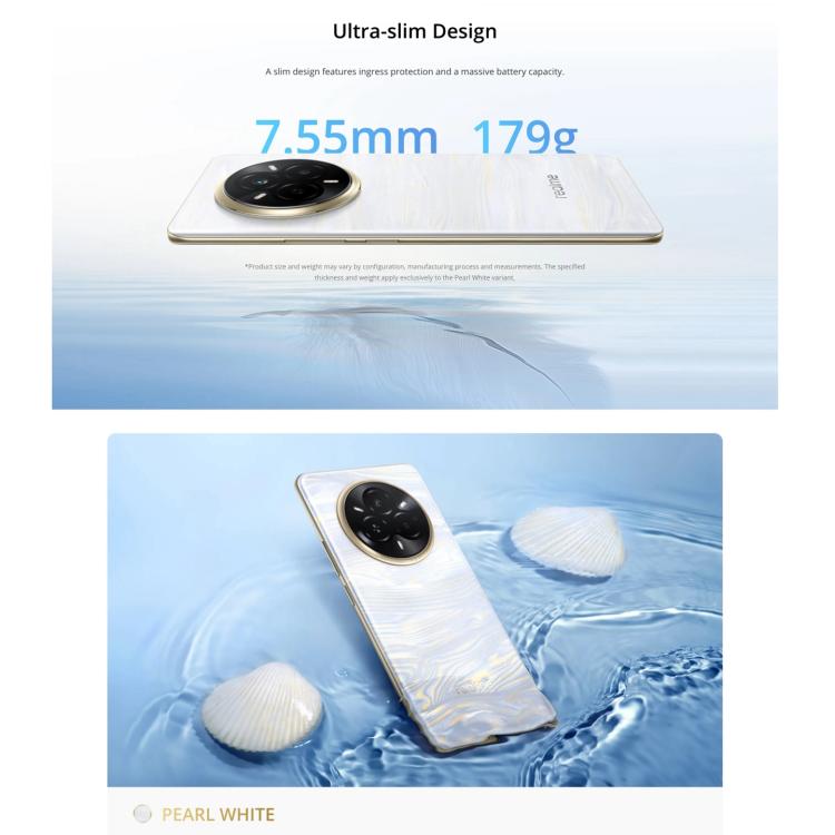 Realme 14 Pro, 16GB+512GB, Screen Fingerprint Identification, 6.77 inch Realme UI 6.0 Dimensity 7300 Octa Core, NFC, Network: 5G (White)