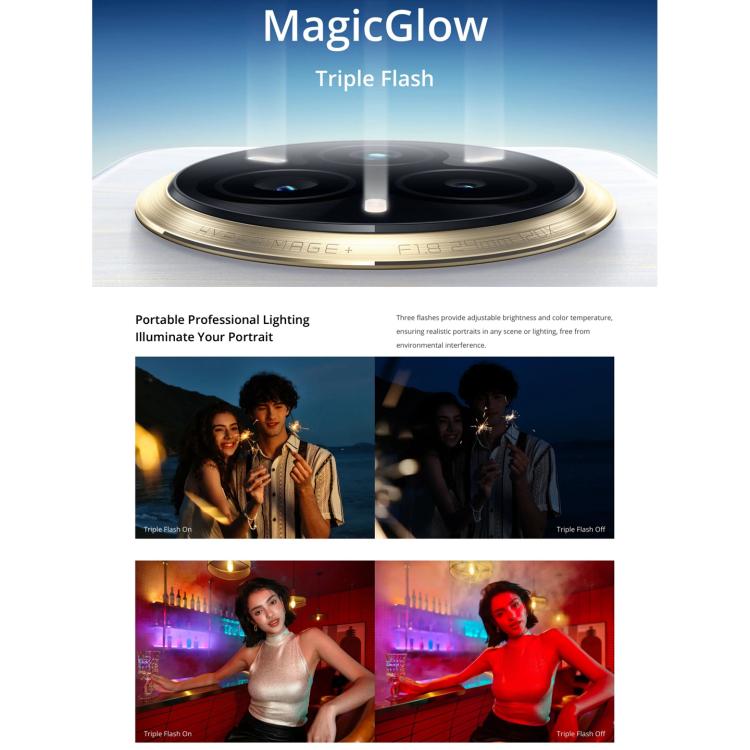 Realme 14 Pro+, 12GB+256GB, Screen Fingerprint Identification, 6.83 inch Realme UI 6.0 Snapdragon 7s Gen 3 Octa Core, NFC, Network: 5G (White) - free shipping - PMc TechLife - Order now!