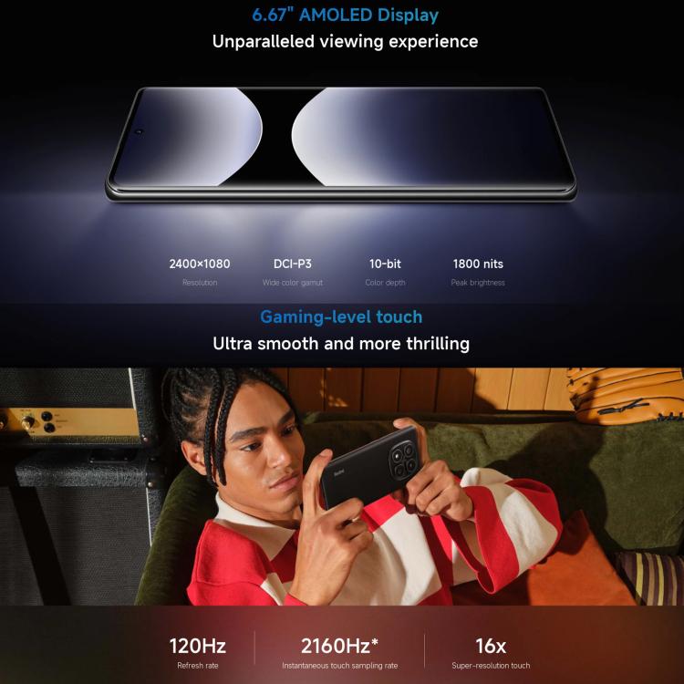 Xiaomi Redmi Note 14 Pro 4G Global, 12GB+256GB, In-screen Fingerprint, 6.67 inch Xiaomi HyperOS Helio G100-Ultra Octa Core, NFC, Network: 4G (Black) - free shipping - PMC TechLife - Order now!