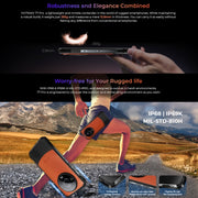 HOTWAV T7 Pro Rugged Phone, 6GB+256GB, 6280mAh, 6.6 inch Android 13 MT8788 Octa Core, Network: 4G, OTG (Orange)