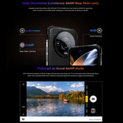 HOTWAV T7 Pro Rugged Phone, 6GB+256GB, 6280mAh, 6.6 inch Android 13 MT8788 Octa Core, Network: 4G, OTG (Orange)