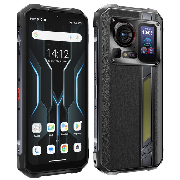 HOTWAV Hyper 7 Pro Rugged Phone, 16GB+256GB, 10800mAh, 6.6 inch Android 14 MediaTek Dimensity 7050 5G, Network: 5G, OTG, NFC (Black)