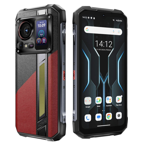 HOTWAV Hyper 7 Pro Rugged Phone, 16GB+256GB, 10800mAh, 6.6 inch Android 14 MediaTek Dimensity 7050 5G, Network: 5G, OTG, NFC (Red)