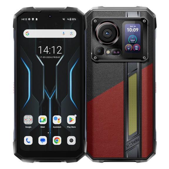 HOTWAV Hyper 7 Pro Rugged Phone, 16GB+256GB, 10800mAh, 6.6 inch Android 14 MediaTek Dimensity 7050 5G, Network: 5G, OTG, NFC (Red)