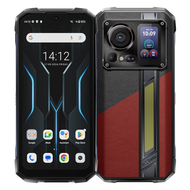 HOTWAV Hyper 7 Pro Rugged Phone, 16GB+256GB, 10800mAh, 6.6 inch Android 14 MediaTek Dimensity 7050 5G, Network: 5G, OTG, NFC (Red)